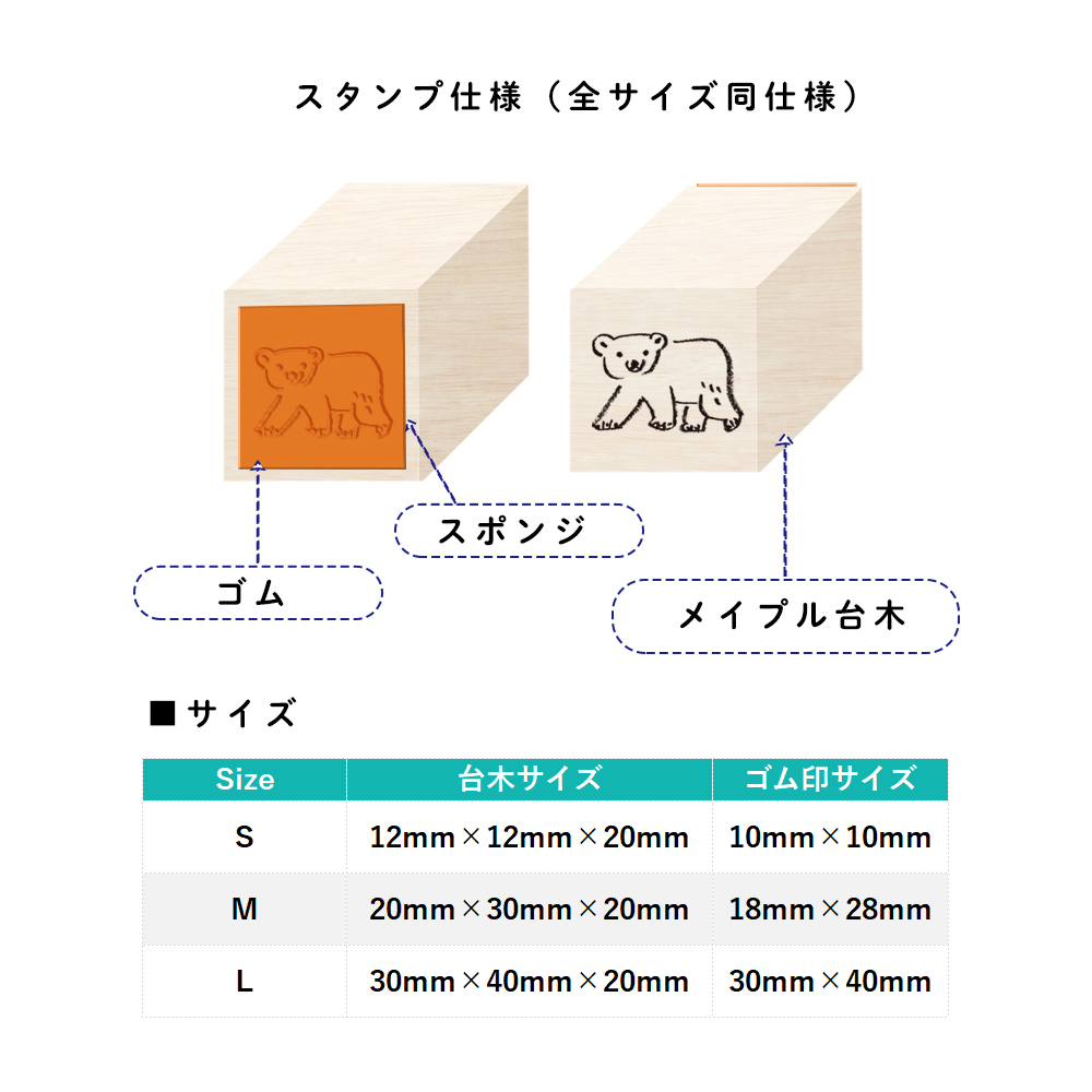 中島良二 アニマル はんこ